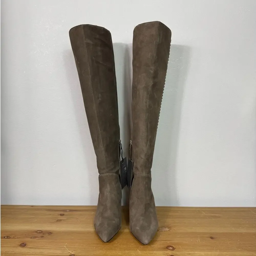 New Vince Camuto Seselti2 Boot in Sable Suede Women's Size 7 Wide Calf